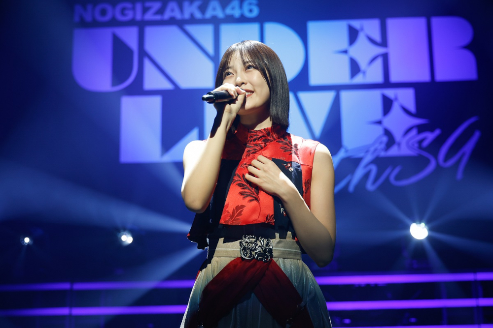乃木坂46　38thSGアンダーライブＴシャツ　黄緑×青　柴田柚菜 乃木坂46 黄緑×青 38thSGアンダーライブTシャツ 柴田柚菜